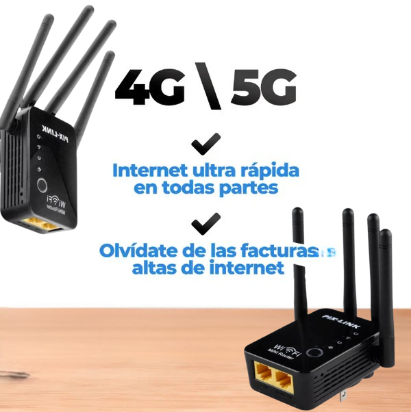 Router de Wifi PixLink 4 Antenas [PAGA 1 LLEVA 2] - (Ultimas unidades em stock)